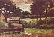 Paul Cezanne Landschaft mit Brunnen Spain oil painting artist